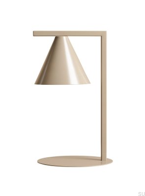 Lampe de bureau Form Metal Beige