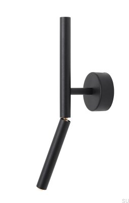 Applique Stick en métal noir
