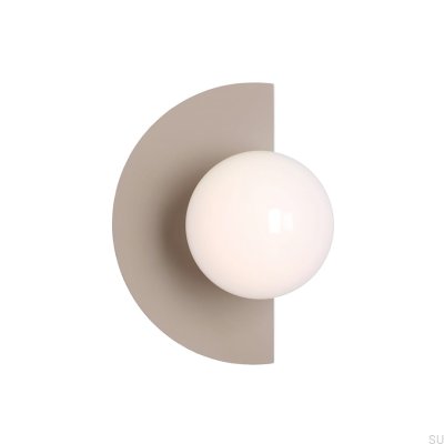 Applique murale Loop Metal Beige