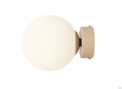 Applique Ball S Métal Beige