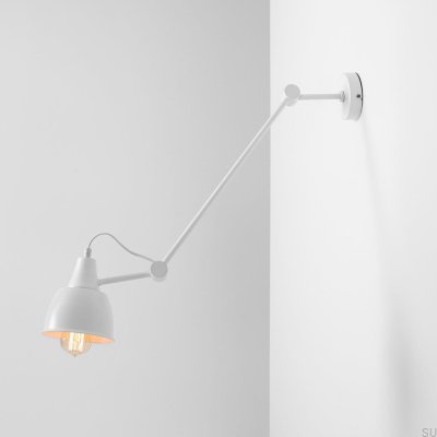 Plafonnier en métal Aida blanc