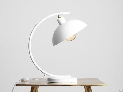 Lampe de bureau Espace Métal Blanc