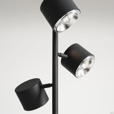 Lampe suspendue en métal noir Bot 3
