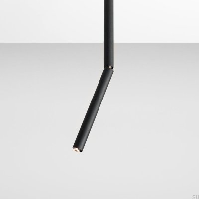 Plafonnier Stick All Medium en métal noir