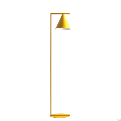 Lampadaire Form Metal Moutarde