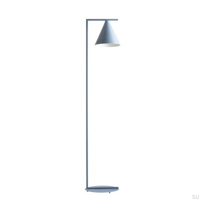 Lampadaire Form Metal Bleu