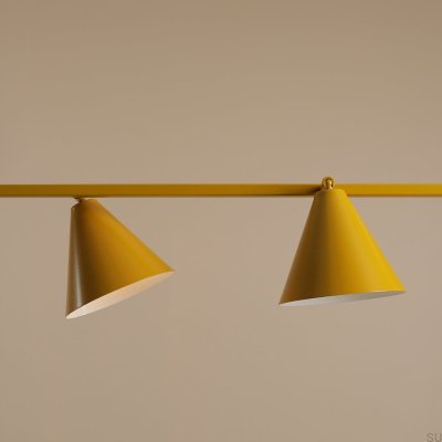 Suspension Form 4 Métal Moutarde