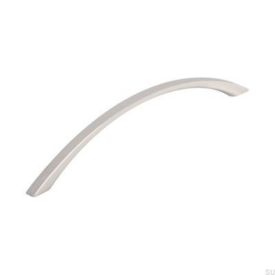 Poignée de meuble longue Sun 192 Argent brossé