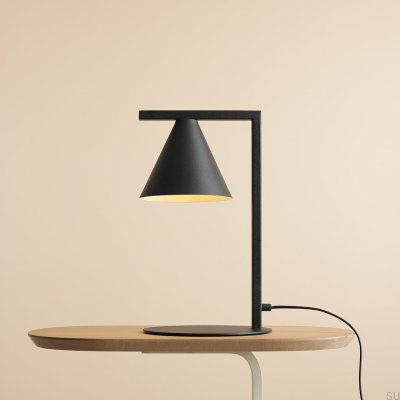 Lampe de bureau Form Metal Noir