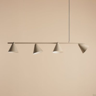 Suspension Form 4 Métal Beige