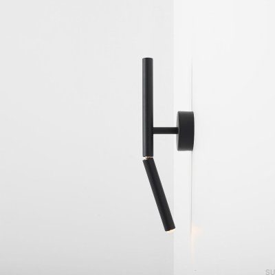 Applique Stick en métal noir