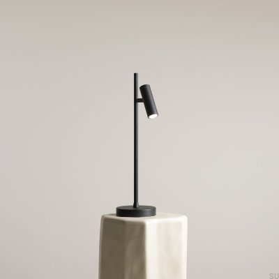 Lampe de bureau Trevo en métal noir