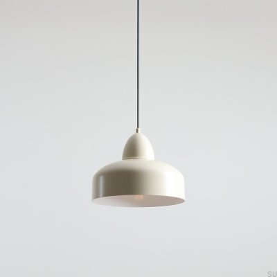 Lampe suspendue Como Metal Cream