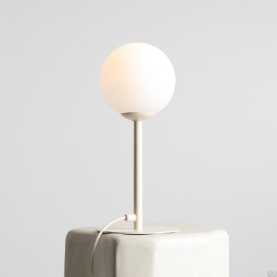 Lampe de bureau Pinne Metal Cream