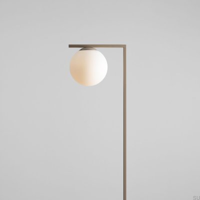 Lampadaire Zac Métal Beige