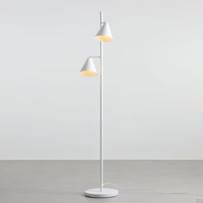 Lampadaire Form 2 Métal Blanc