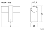 0657192L24--Uchwyt-meblowy-podłużny-Nobb-192-Aluminiowy-Szczotkowany-Viefe-Skandynawskie-Uchwyty