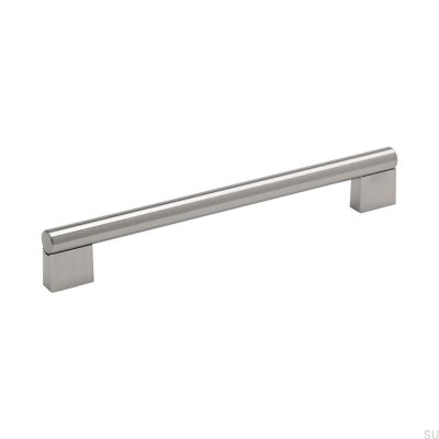 Poignée de meuble oblongue 1030 192 Argent