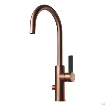 Robinet de cuisine avec valve pour lave-vaisselle ARM184 Cuivre brossé non peint