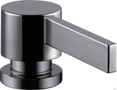 Distributeur de savon ARM228 en laiton noir chromé