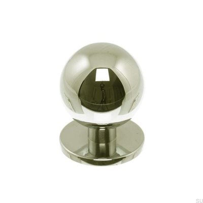 Bouton de meuble 1349 20 Nickel poli