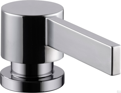 Distributeur de savon ARM228 en laiton argenté chromé