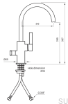9426312--Bateria-kuchenna-z-zaworem-do-zmywarki-ARM384-Mosiężna-Srebrna-Chromowana-z-Czarnym-Tapwell-Skandynawskie-Uchwyty_2