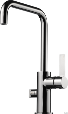 Robinet de cuisine avec valve pour lave-vaisselle ARM584 Laiton Argent Chrome