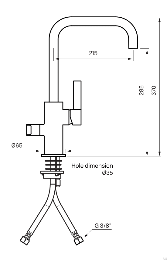 9426301--Bateria-kuchenna-z-zaworem-do-zmywarki-ARM584-Miedziana-Szczotkowana-Nielakierowana-Tapwell-Skandynawskie-Uchwyty_2