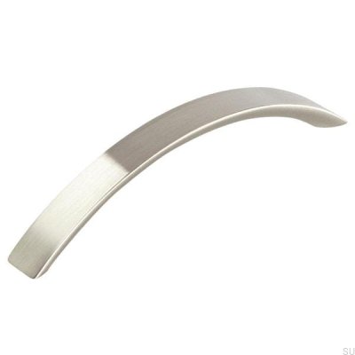 Poignée de meuble oblongue 1029 128 Nickel brossé
