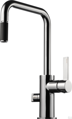 Robinet de cuisine ARM587 en laiton argenté chromé
