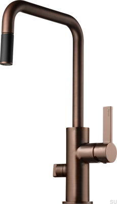 Robinet de cuisine avec valve pour lave-vaisselle ARM887 Laiton Marron