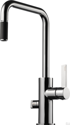Robinet de cuisine avec valve pour lave-vaisselle ARM887 Laiton Argent Chrome