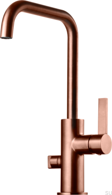 Robinet de cuisine avec valve pour lave-vaisselle ARM984 Cuivre brossé non peint