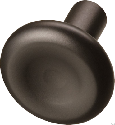 Bouton de meuble Bean 30 en laiton marron