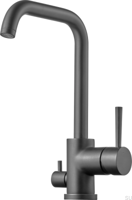 Robinet de cuisine avec valve pour lave-vaisselle EVO984 Laiton Graphite