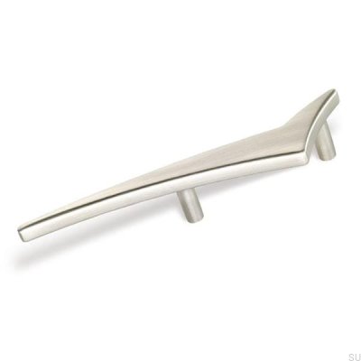 Poignée de meuble longue 1249 Nickel brossé