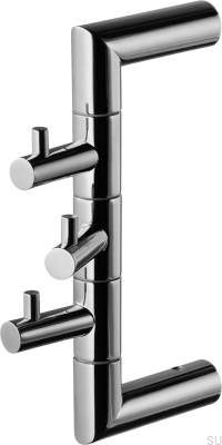 Porte-serviettes TA253 Laiton Argent Chrome