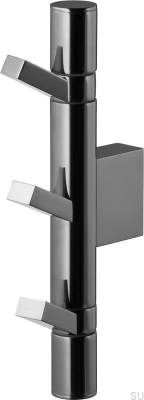 Porte-serviettes TA263 Laiton Noir Chrome