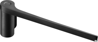 Porte-torchons TA300 en acier noir mat