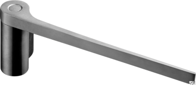 Porte-torchons TA300 en acier chromé noir PVD
