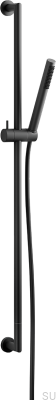 Barre de douche TVM200 en laiton noir mat