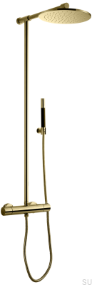 TVM300 Ensemble de douche en laiton doré miel