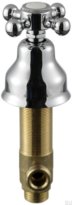 Robinet de lave-vaisselle pour installation dans l'évier VLV284 Laiton Argent Chrome