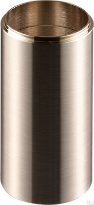 Rallonge pour robinet de lavabo XPRO200, laiton nickelé brossé