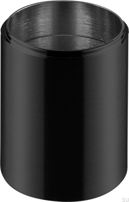 Rallonge pour robinet de lavabo XPRO500, laiton, noir mat