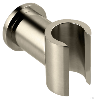 Support de pommeau de douche en laiton et nickel brossé XSUP030