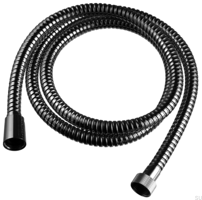 Tuyau de douche en laiton noir chromé ZFLO001
