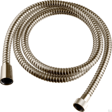 Tuyau de douche en laiton ZFLO001, nickelé brossé