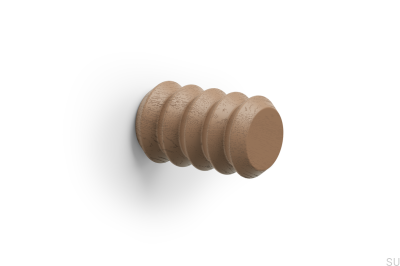 Suspension murale écologique Pulse Color 28 en bois de chêne marron